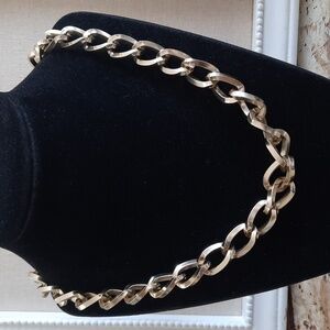 Chunky Goldtone Chain Necklace